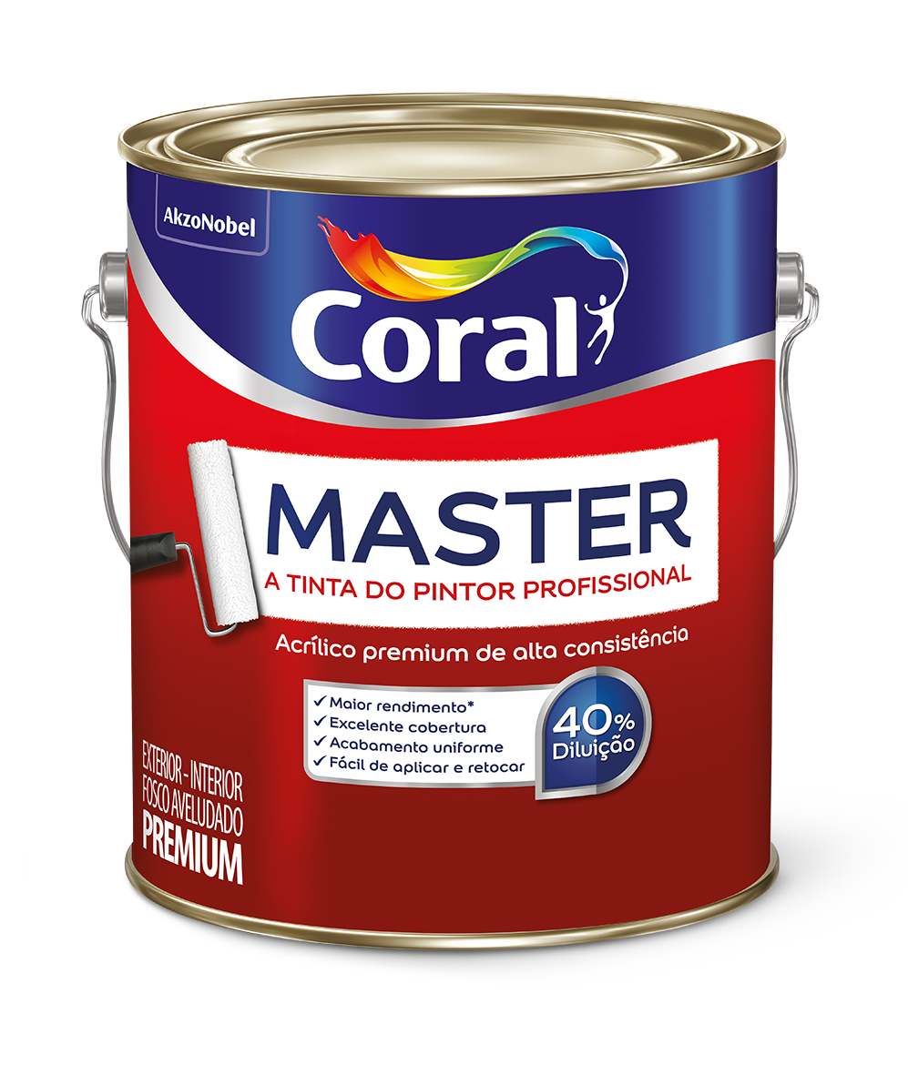 Coral MASTER  - Acrílico Premium Fosco